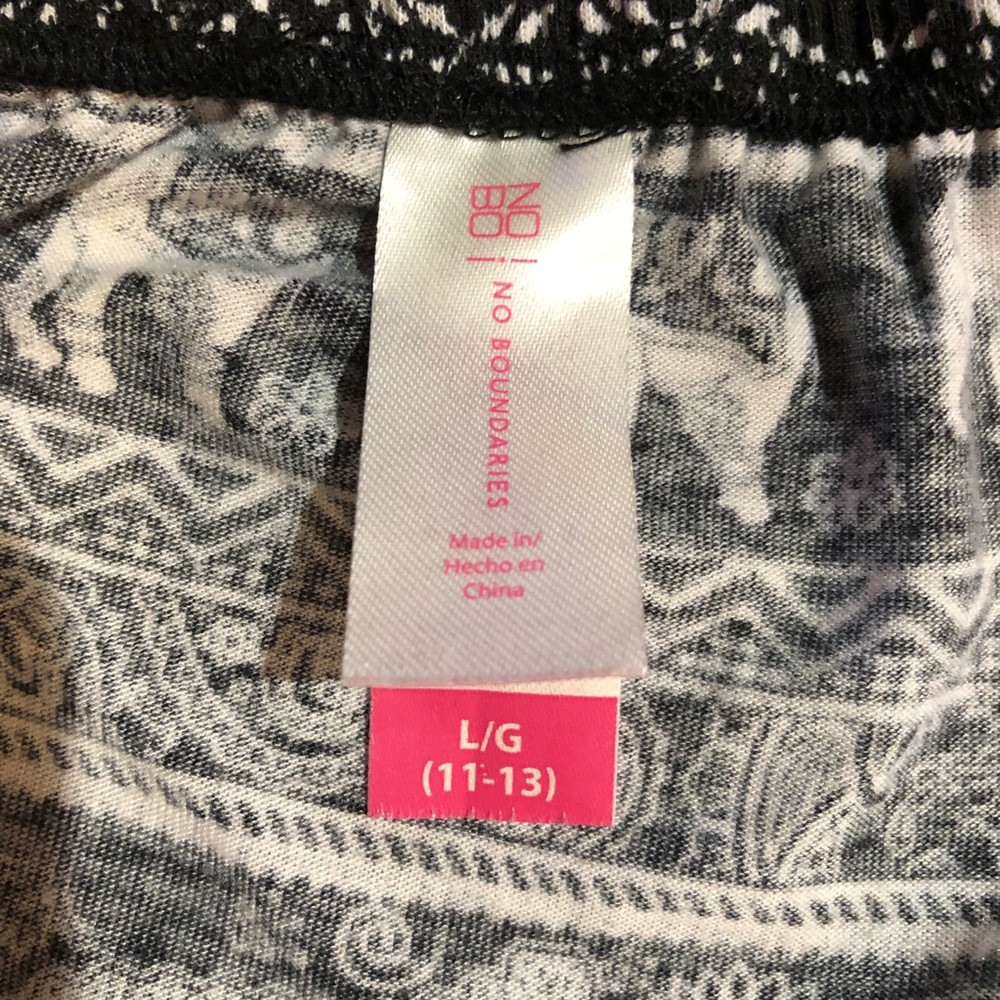 No Boundaries Elephant Print Halter Dress Size Large - Picture 4 of 4